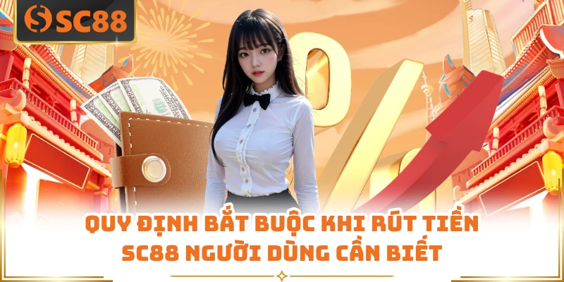 Quy định bắt buộc khi rút tiền SC88 người dùng cần biết 